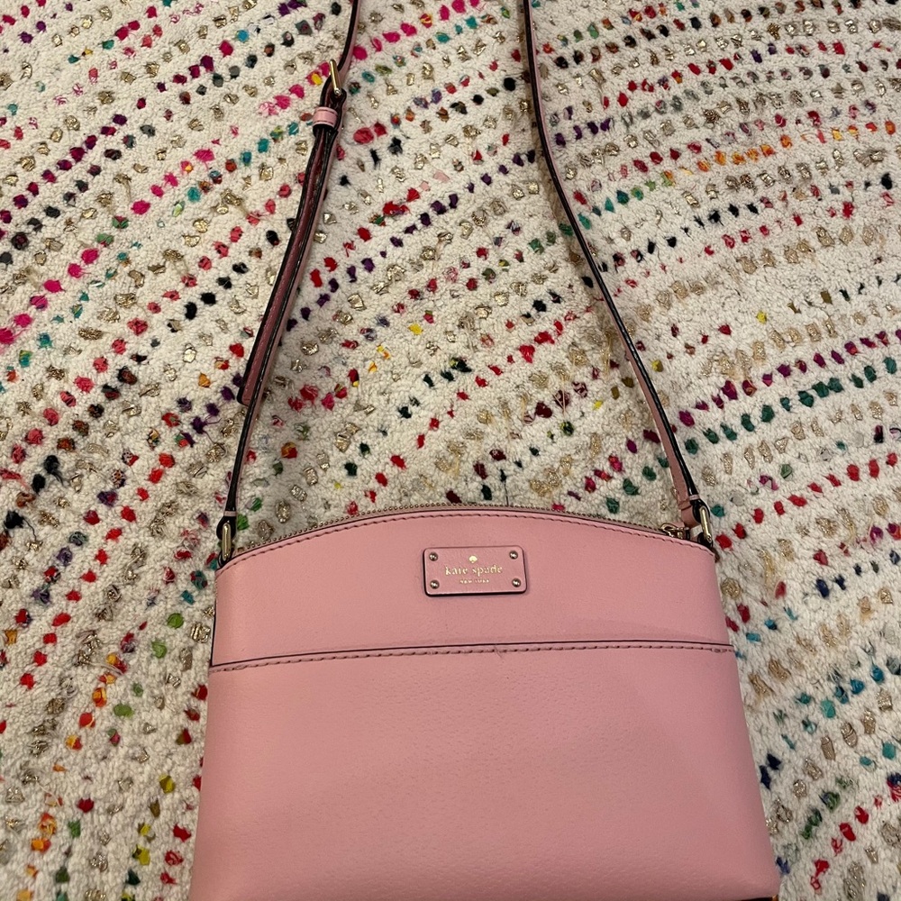 kate spade light pink crossbody